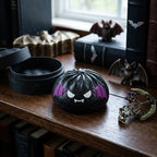 Squishy Dumpling Chauve-souris noire pailletée — Halloween — en décor d'Halloween