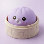 Squishy Dumpling Bubble Bleu — macro de la surface