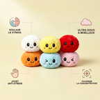Coffret 6 Porte-clés Squishy Dumpling — détail de l'anneau métallique