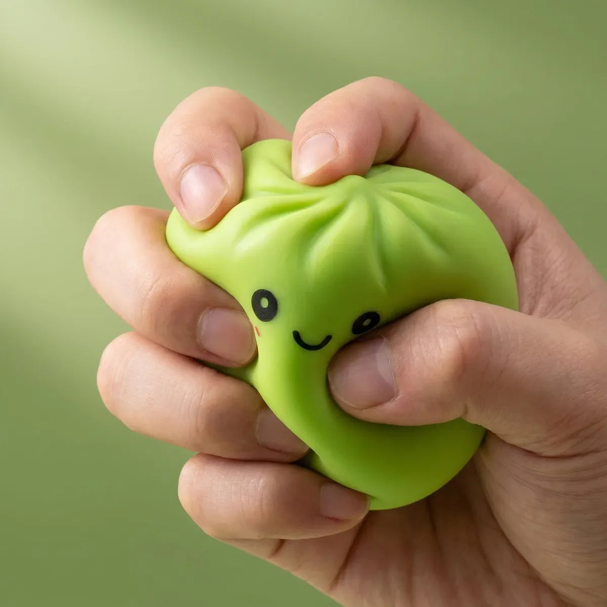 Squishy Dumpling Mystère Boîte Surprise — pressé entre les doigts