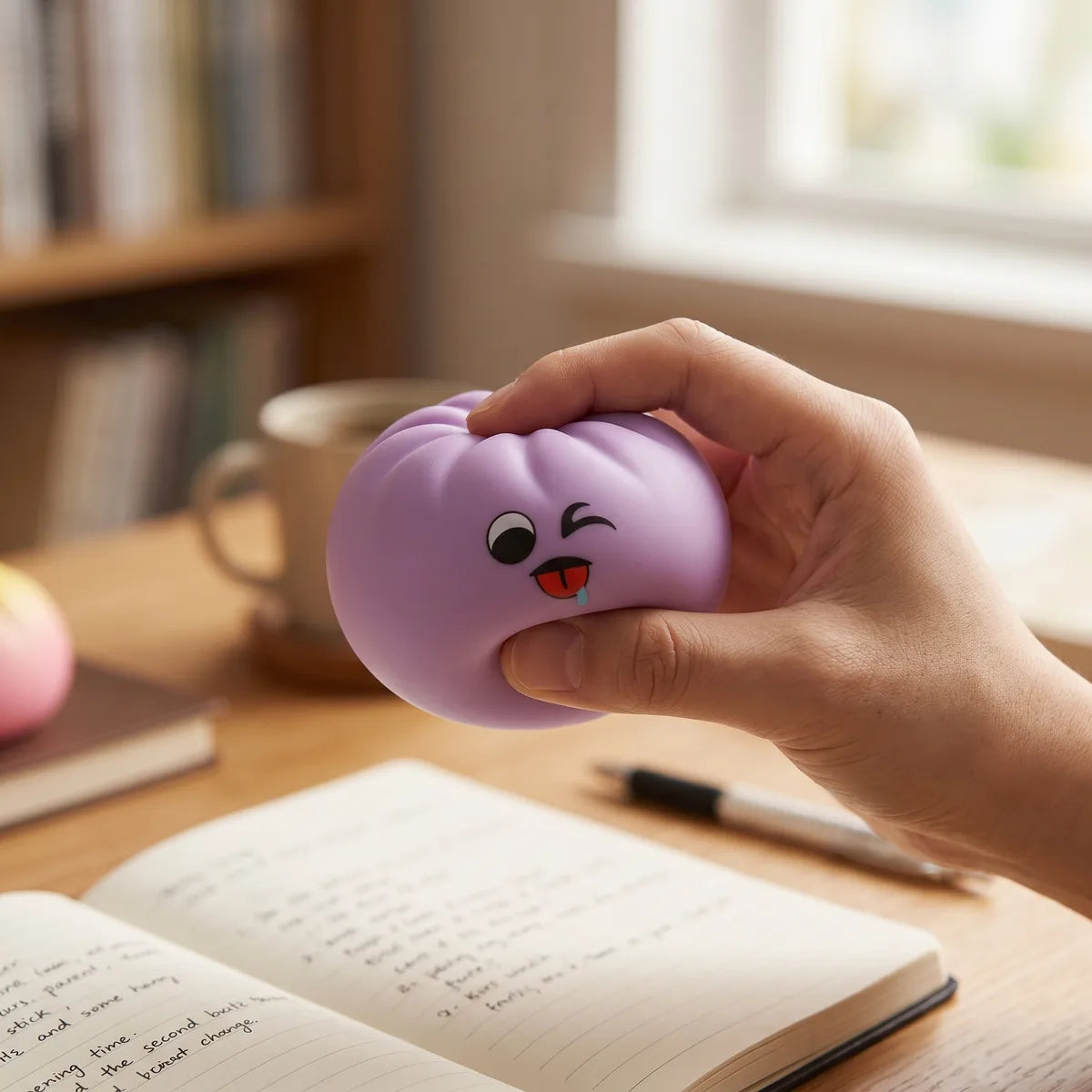 Squishy Dumpling Mystère Fidget Coussin — en décoration de bureau