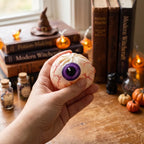 Squishy Dumpling Œil injecté — Halloween — manipulé entre les doigts