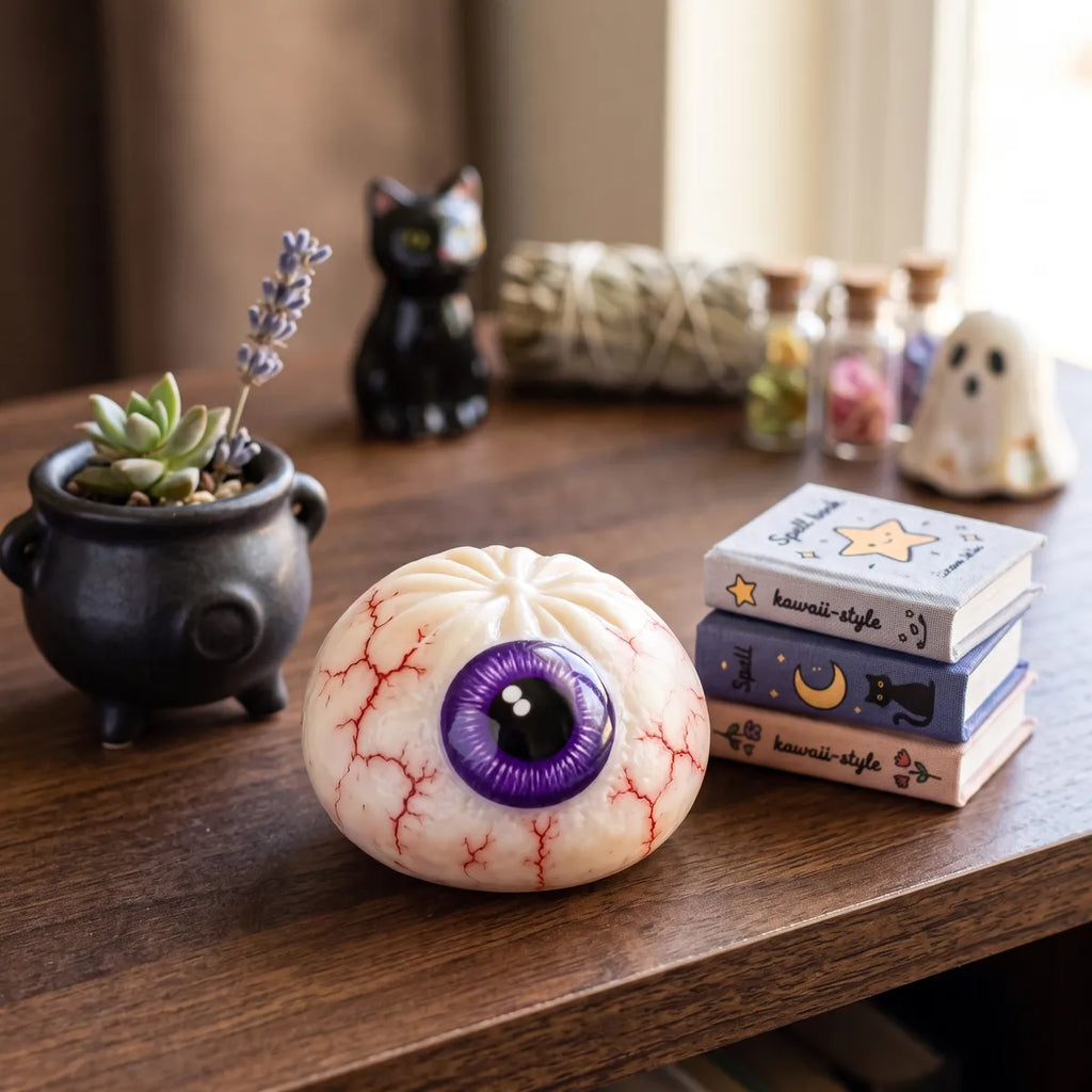 Squishy Dumpling Œil injecté — Halloween — en décor d'Halloween