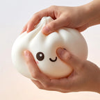 Squishy Dumpling Géant 25 cm — écrasé sous la pression