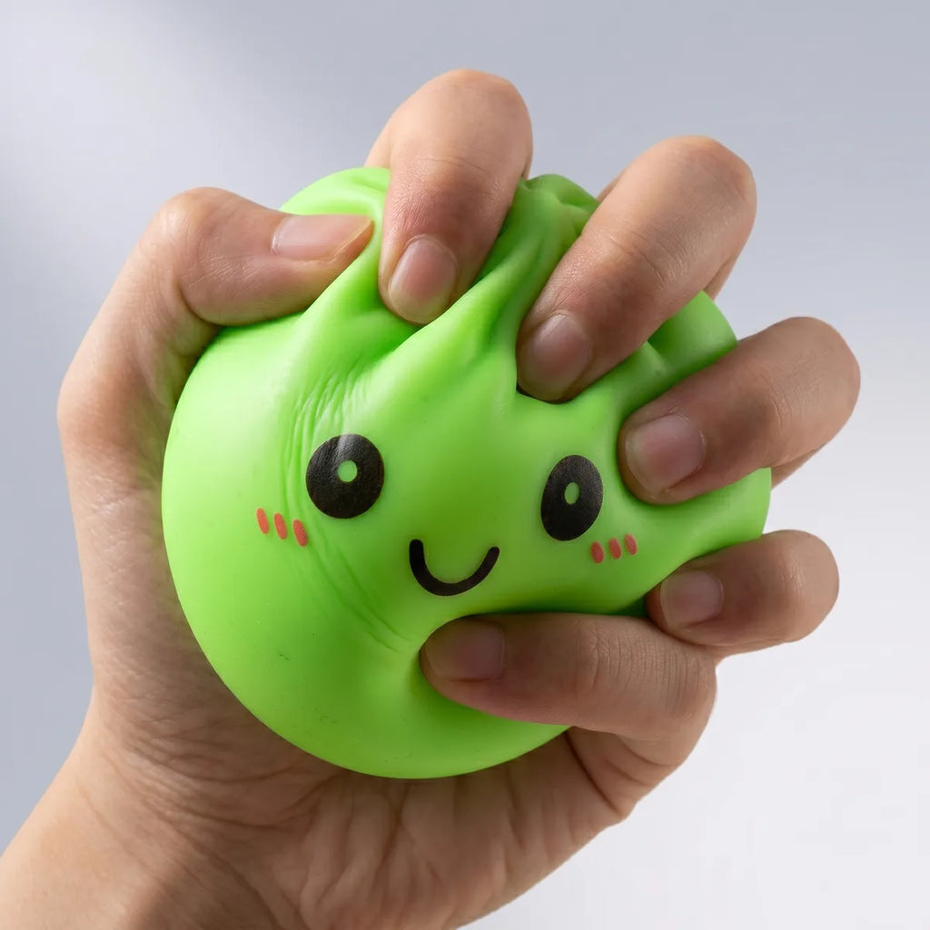 Veilleuse Squishy Dumpling Verte — en situation d'usage