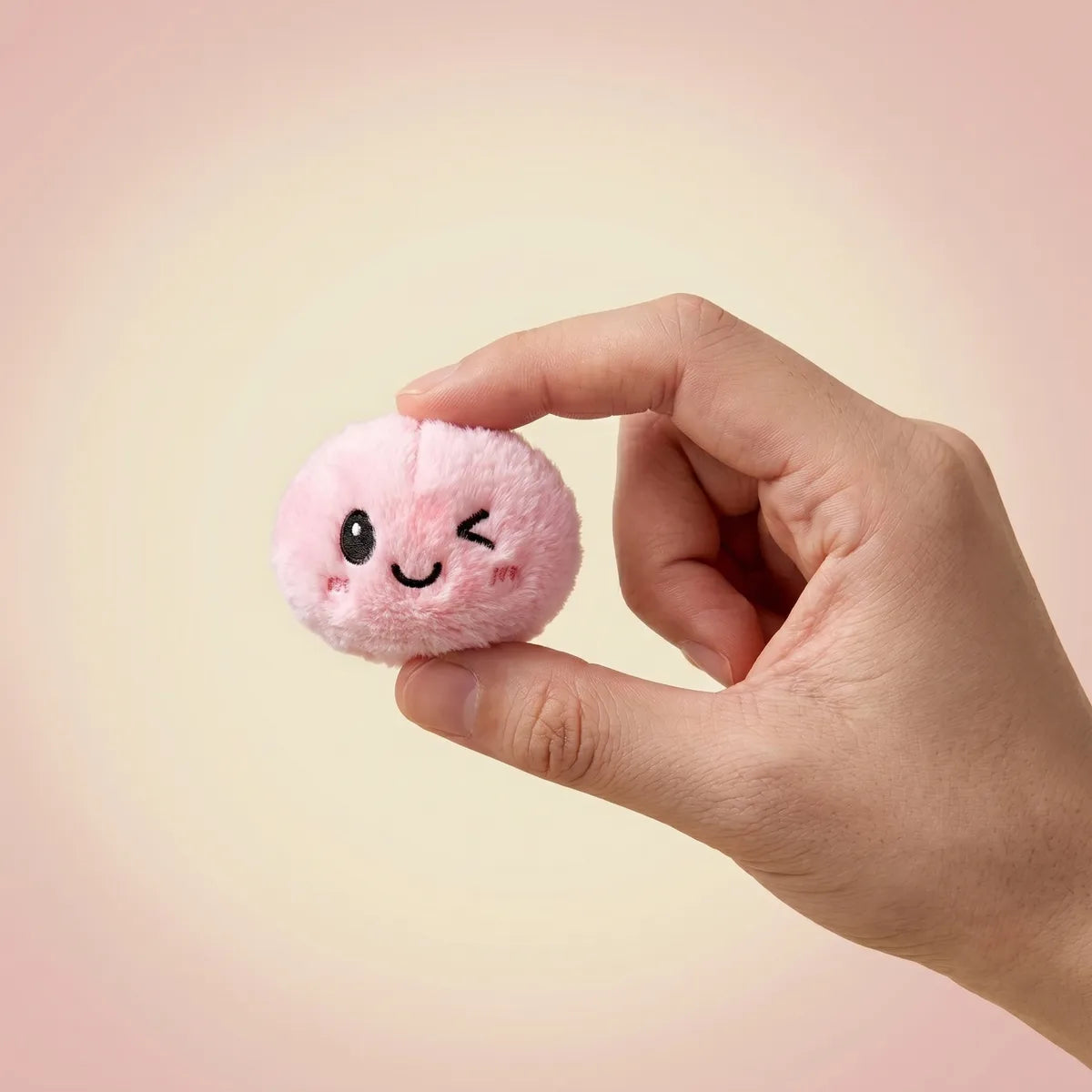 Coffret 6 Porte-clés Squishy Dumpling — accroché à un sac