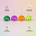 Mini Squishy Dumpling Mystère Tie & Dye — détail des finitions