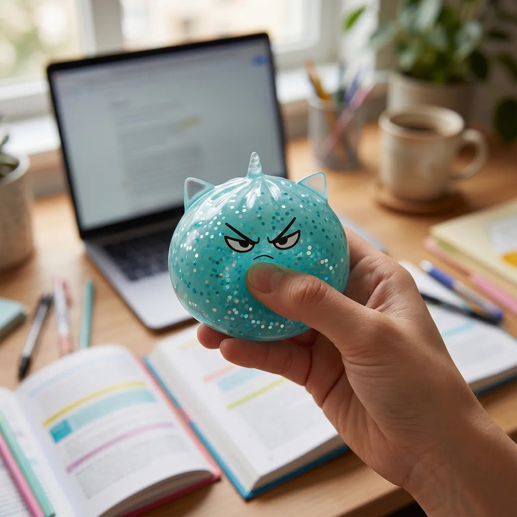 Squishy Dumpling Mystère Licorne Série Courte — en décoration de bureau