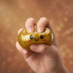 Squishy Dumpling Mystère Paillettes — pressé entre les doigts