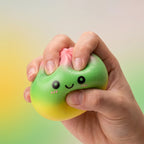 Mini Squishy Dumpling Mystère Dégradé — pressé entre les doigts