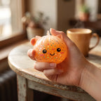 Squishy Dumpling Mystère Licorne Étoilée — en cours d'utilisation