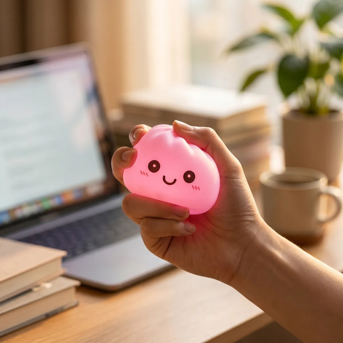 Squishy Dumpling Mystère Veilleuse — en décoration de bureau