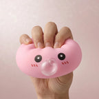 Squishy Dumpling Bubble Rose — pressé entre les doigts