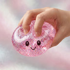 Squishy Dumpling Rose à Paillettes — en cours de compression