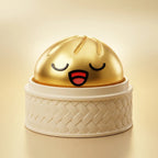 Squishy Dumpling Or Chromé — macro de la surface
