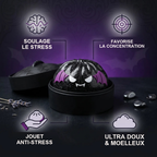 Squishy Dumpling Chauve-souris noire pailletée — Halloween — utilisé comme anti-stress