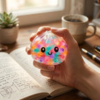 Squishy Dumpling Bubble Multicolore — utilisé comme anti-stress