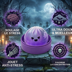 Squishy Dumpling Fantôme Violet — détail des finitions