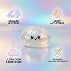 Squishy Dumpling Holographique — détail des finitions