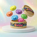 Squishy Dumpling Mystère Bao Moelleux — vu de face sur fond neutre