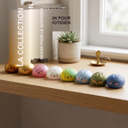 Squishy Dumpling Mystère Brioche — dans son panier vapeur en bambou