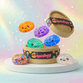 Squishy Dumpling Mystère Bulle Pastel — vu de face sur fond neutre