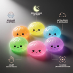Squishy Dumpling Mystère Phosphorescent — détail des finitions
