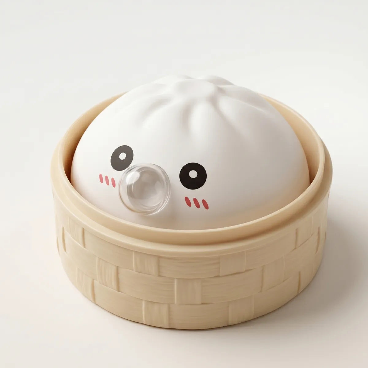 Squishy Dumpling Bubble Blanc — macro de la surface