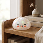 Squishy Dumpling Blanc Nuage — en situation