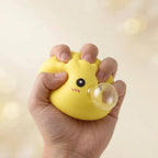 Squishy Dumpling Bubble Jaune — en situation
